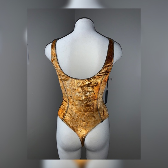 Aritzia Wilfred Free Halsey Tie Dye Bodysuit - Picture 2 of 3